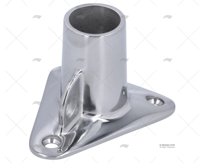 SUPORTE MONTANTE INOX AISI 316 84º C/PARAFUSO