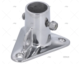 SUPORTE MONTANTE INOX SS 316 84º C/ESP.