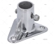 STANCHION BASE SS 316 84º THRU BOLT