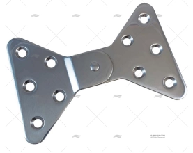 DOBRADIÇA INOX SS 316 100X146mm