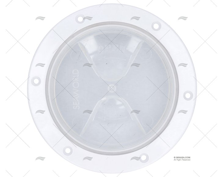 TAPA REGISTRO TRANSPARENTE 102mm