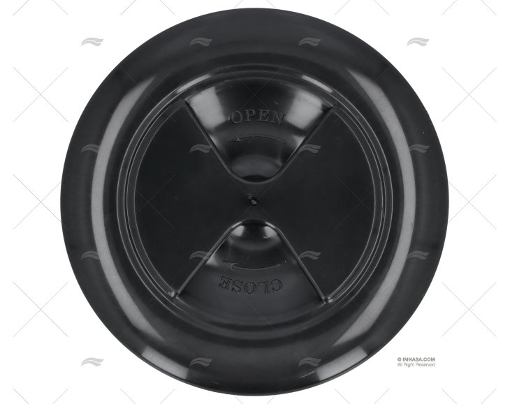 COPERCHIO PORTELLO DI ISPEZIONE NERO 102mm