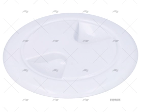 COPERCHIO PORTELLO DI ISPEZIONE BIANCO 127mm