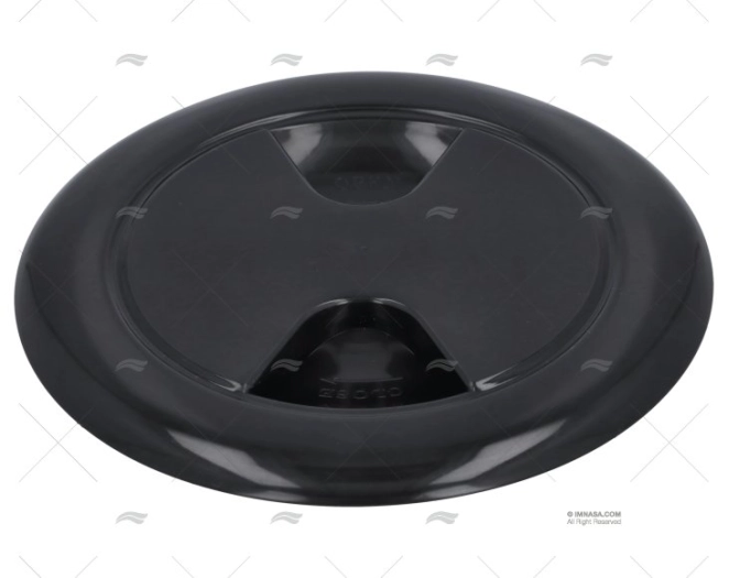 TAMPA REGISTO PRETO 152mm