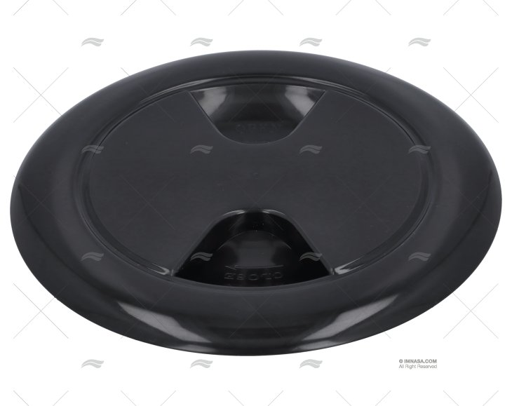 TAMPA REGISTO PRETO 152mm