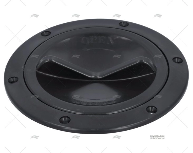 DECK PLATE EASY TO OPEN BLACK 102mm