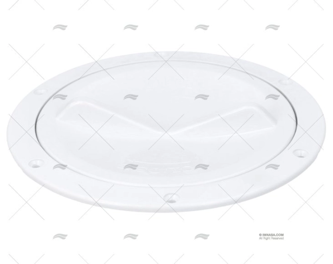 DECK PLATE EASY TO OPEN WHITE 127mm