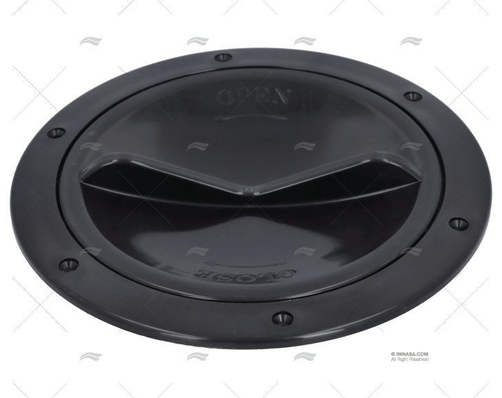 DECK PLATE EASY TO OPEN BLACK 152mm