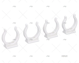 CLIP NYLON BRANCO 32MM (4u)