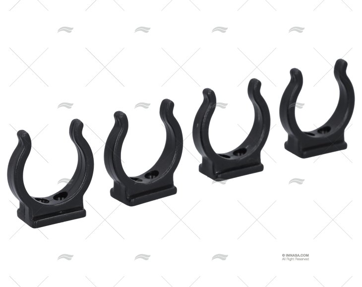 CLIP NYLON PRETO 28MM (4u)