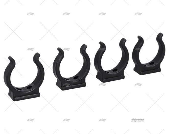 CLIP NYLON PRETO 44MM (4u)