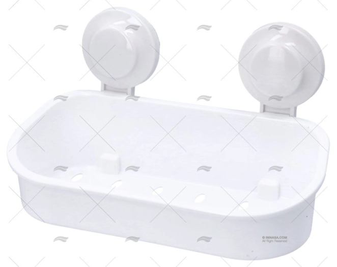 BANDEJA ARMAZENAMENTO BANHEIRO 243x92x180mm