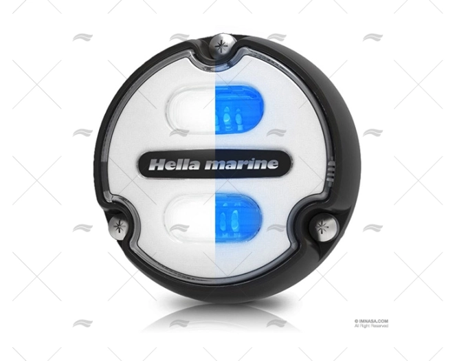 LUZ SUBMERSÍVEL BRANCO-AZUL 9-32V POLY BL HELLA MARINE