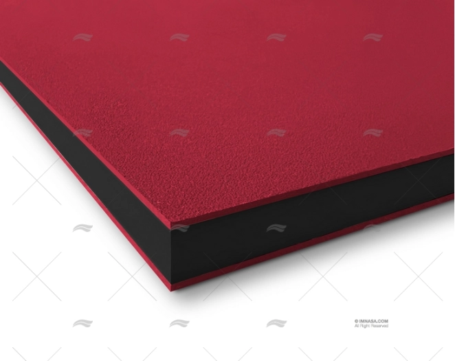 KING PLASTIC PANEL RD-BL-RD 12,7x800x600 KING PLASTIC CORPORATION