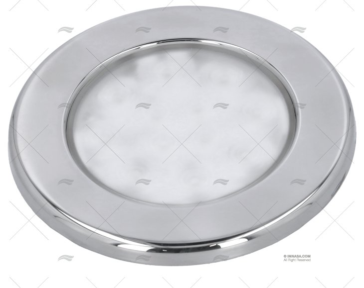 LUZ EUROLED 115 BRANCA INOX PARAFUSO HELLA MARINE