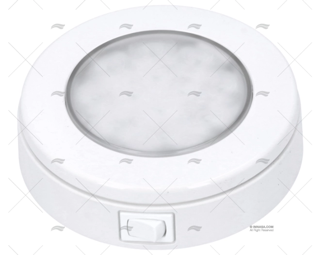 LUZ EUROLED 115 BRANCA CÚPULA PLÁSTICA HELLA MARINE