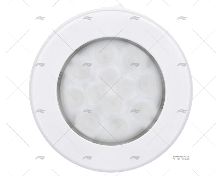 LUCE EUROLED 115 BIANCA SCATOLA PLASTICA SUPERIORE HELLA MARINE