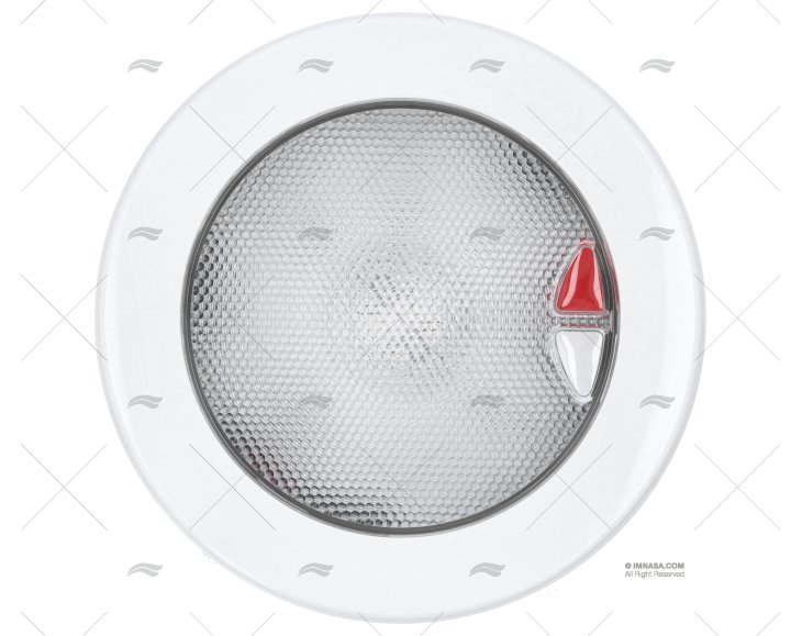 LUCE EUROLED 150 BIANCO CA/ROSSO TOUCH PLAFONIERA HELLA MARINE