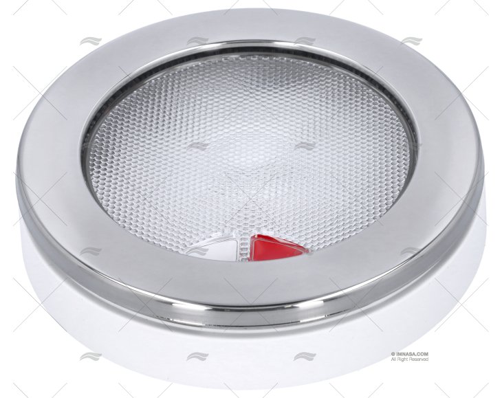 LUZ EUROLED 150 BRANCO/VERMELHO TOUCH INOX HELLA MARINE
