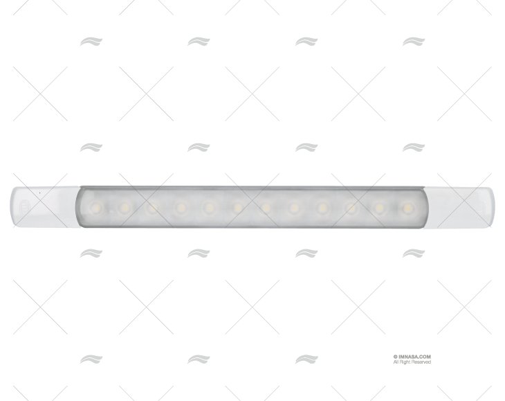 LUZ BORNEIRA S/INT 12V BRANCO HELLA MARINE