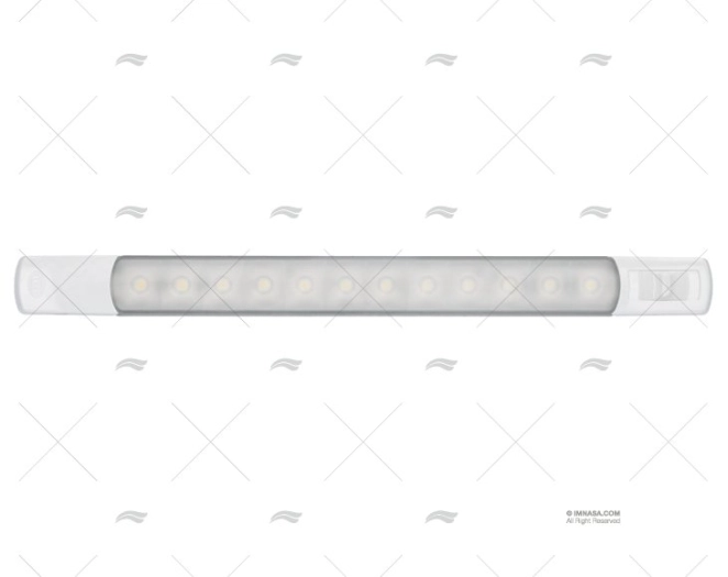 PLAFON LED 12V BRANCO/VERMELHO HELLA MARINE