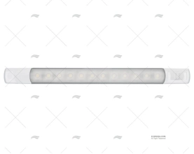 PLAFONIERA LED 12V BIANCO/ROSSO HELLA MARINE