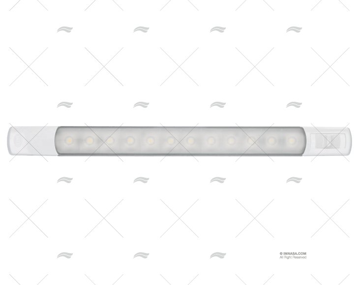 PLAFON LED 12V BRANCO/VERMELHO HELLA MARINE