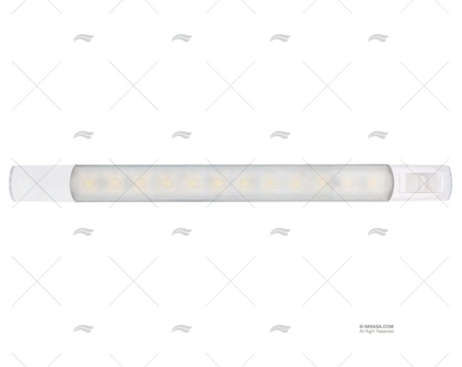 PLAFON LED 12V BRANCO/AZUL HELLA MARINE