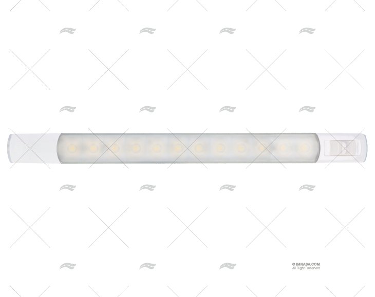 PLAFON LED 12V BRANCO/AZUL HELLA MARINE