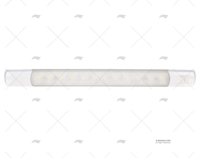 PLAFONIERA LED 24V BIANCO/ROSSO HELLA MARINE