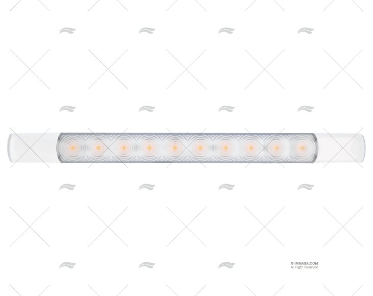 REGLETTE LED COUTOISIE 12V BLANC CHAUD HELLA MARINE