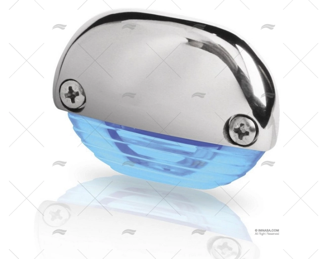 LUZ EASY FIT LED INOX AZUL HELLA MARINE