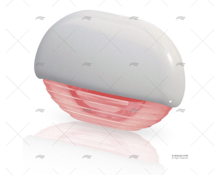LUZ EASY FIT LED PLÁSTICO VERMELHO HELLA MARINE