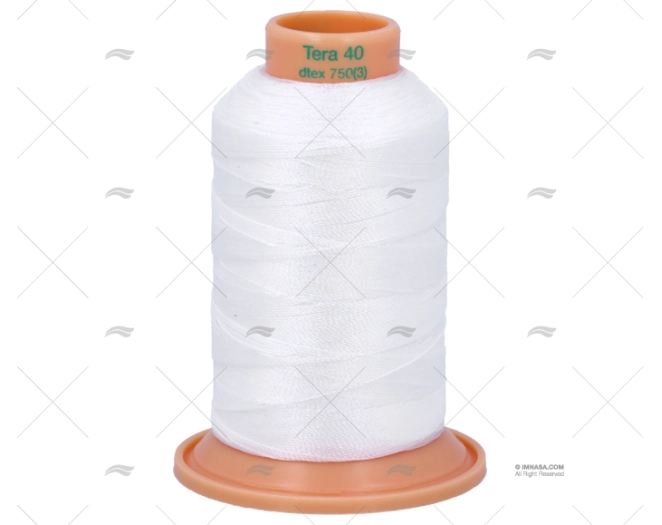 SEWING THREAD TERA 40 400m WHITE