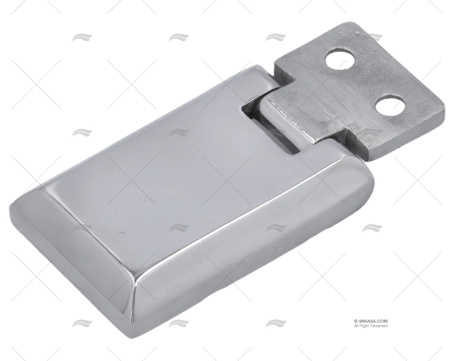 CERNIERA A FILO INOX AISI 316 45mm