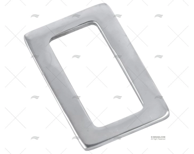 FIBBIA INOX PER IMBRACATURA 65x40mm