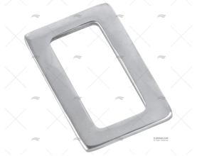 FIVELA INOX PARA ARNÊS 65x40mm