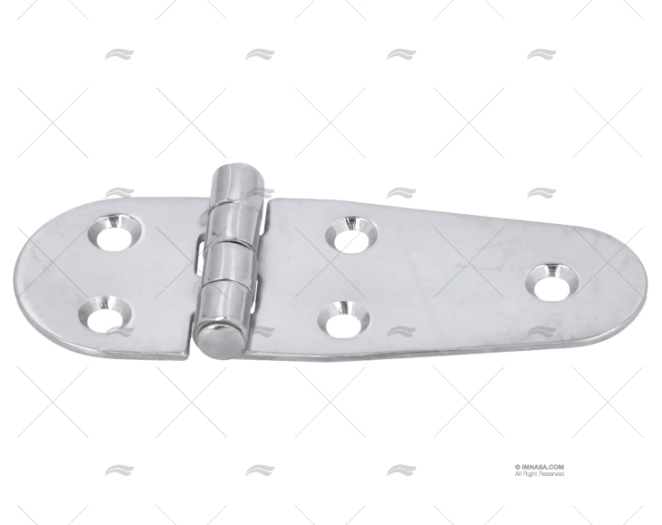 CERNIERA INOX   107x38x2mm