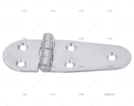 CERNIERA INOX   107x38x2mm