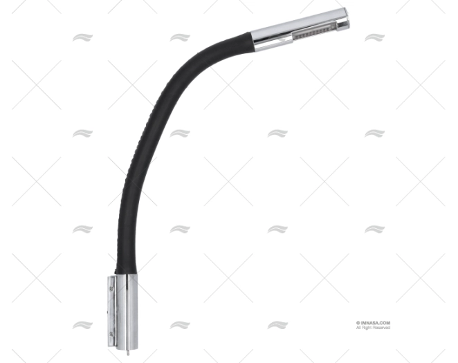 LUZ DE LEITURA COURO PRETO 10/30W 3W FORESTI SUARDI