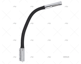 LUCE DI LETTURA PELLE NERA 10/30W 3W FORESTI SUARDI