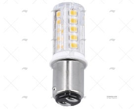 BOMBILLA BA15D  12V  2,5W LED 50.47x15.2