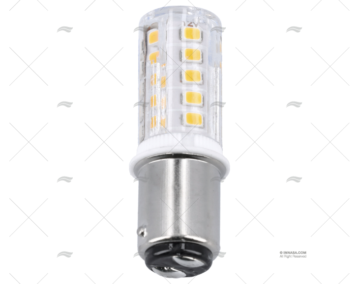 LED LAMP BA15D 12V 2.5W 50.47x15.2mm