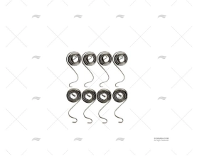 MOTOR-BRUSH SPRINGS KIT SP95/SE100 12/24 SLEIPNER