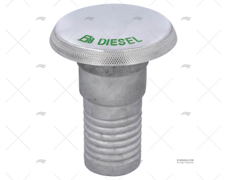 NON VENTED DECK FILL SS 316 DIESEL 38mm