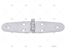 CERNIERA INOX   140x38x2mm