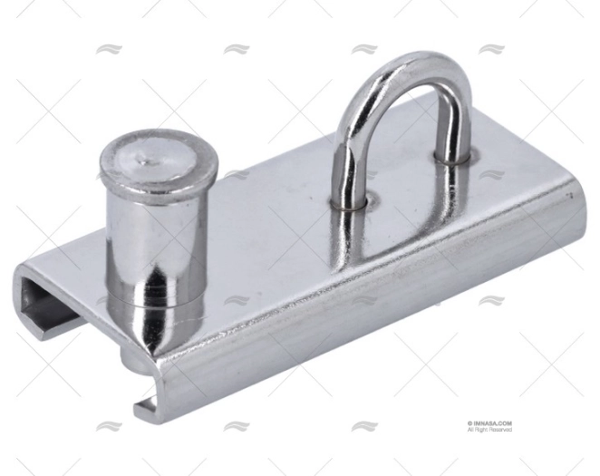 PLATINA CON STOP INOX-304 ANILLA LONGITUDINAL