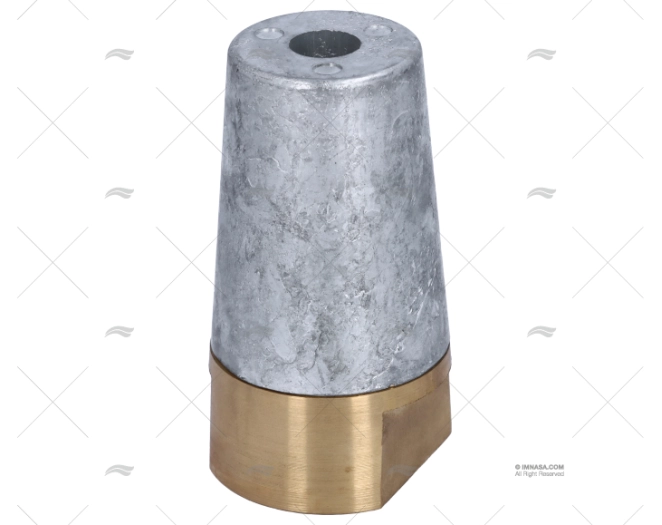 ÂNODO ZINCO PORCA EIXO 40mm SEM USINAR GUARDIAN