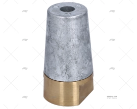 ANODO IN ZINCO DADO PER ASSE 40mm NON LAVORATO GUARDIAN