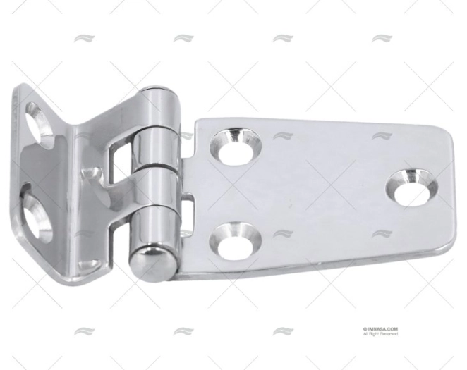 CERNIERA INOX 63x37x2x10mm
